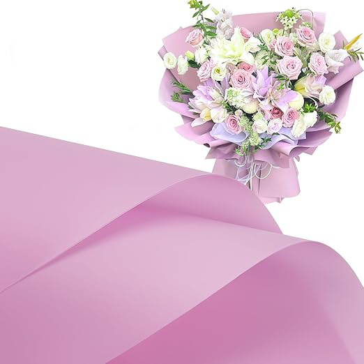 Printed Floral Wrapping Paper-24"x 24"