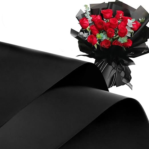 Printed Floral Wrapping Paper-24"x 24"