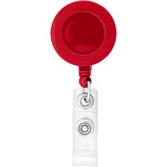 Zion Domed Retractable Badge Holder with Slip Clip