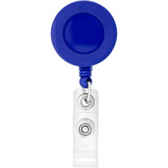 Zion Domed Retractable Badge Holder with Slip Clip