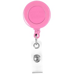 Zion Domed Retractable Badge Holder with Slip Clip