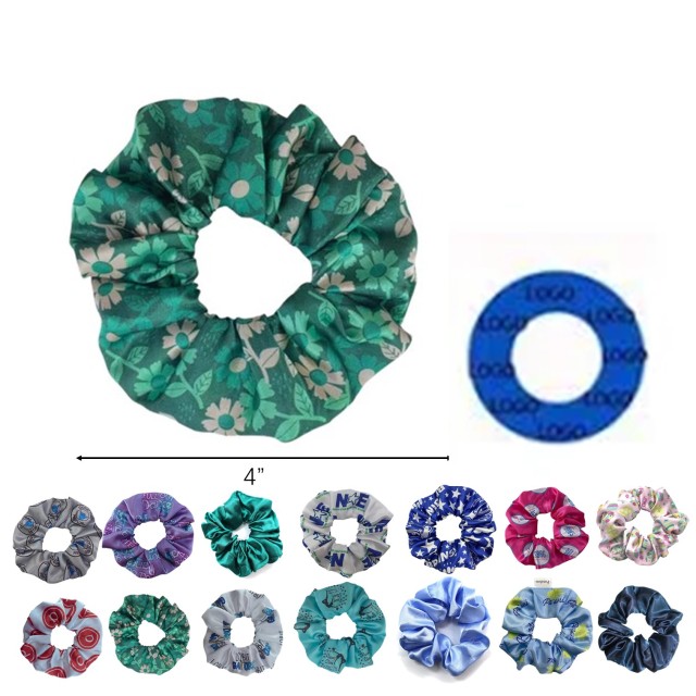 Full-Color Scrunchies