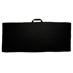17" X 40" Waffle Caddy Golf Towel W/ Black Loop