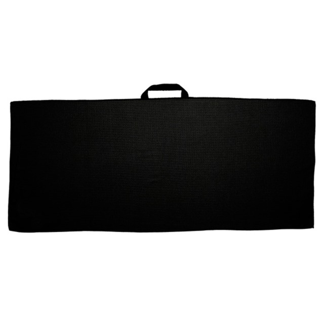 17" X 40" Waffle Caddy Golf Towel W/ Black Loop