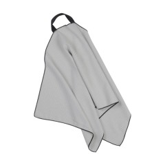 17" X 40" Waffle Caddy Golf Towel W/ Black Loop