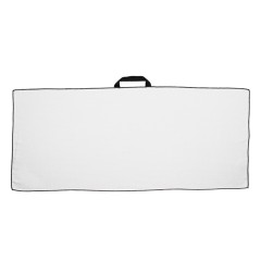 17" X 40" Waffle Caddy Golf Towel W/ Black Loop