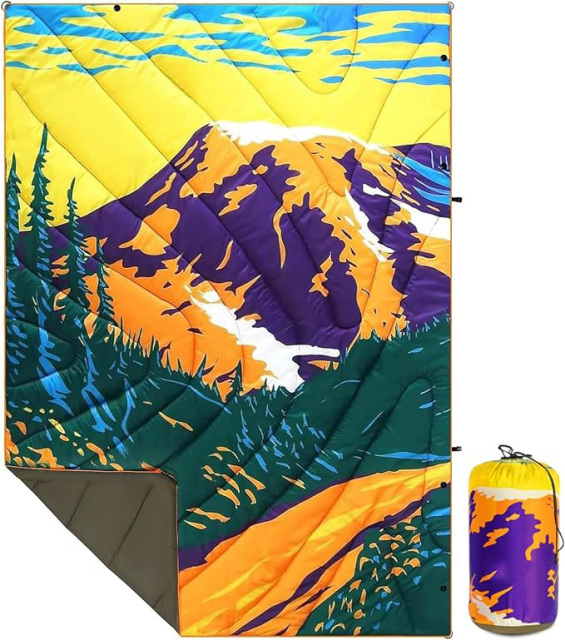 Outdoor Puffy Camping Blanket-50"x70"