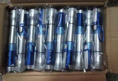 Flashlight with Pen and Lanyard
