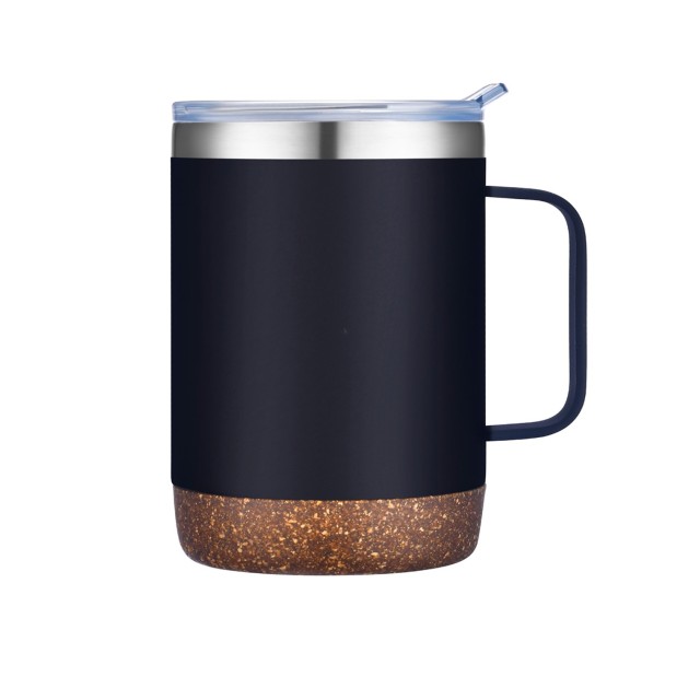 12 oz Stainless Steel Cork Mug