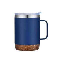 12 oz Stainless Steel Cork Mug