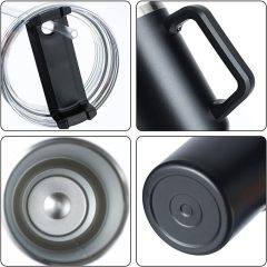 Bright Beluga 40 oz. Vacuum Insulated Tumbler Mug w/ Handle