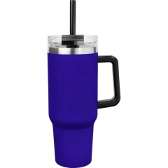 Bright Beluga 40 oz. Vacuum Insulated Tumbler Mug w/ Handle