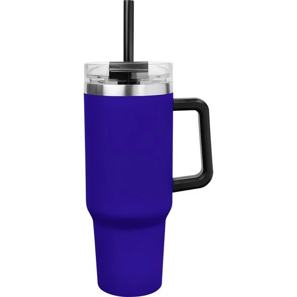 Bright Beluga 40 oz. Vacuum Insulated Tumbler Mug w/ Handle