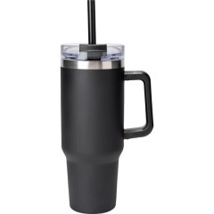 Bright Beluga 40 oz. Vacuum Insulated Tumbler Mug w/ Handle