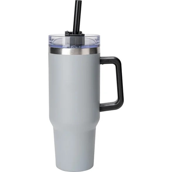 Bright Beluga 40 oz. Vacuum Insulated Tumbler Mug w/ Handle