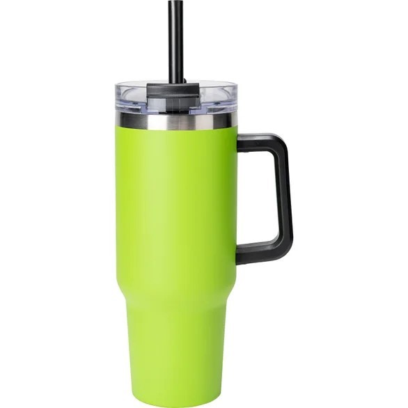 Bright Beluga 40 oz. Vacuum Insulated Tumbler Mug w/ Handle