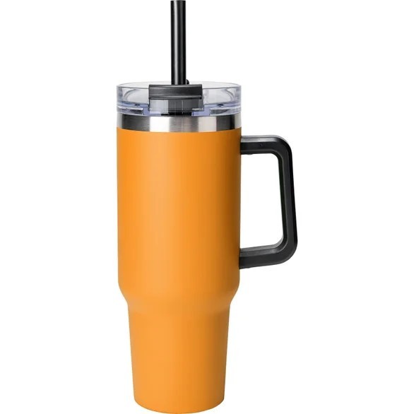 Bright Beluga 40 oz. Vacuum Insulated Tumbler Mug w/ Handle