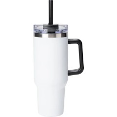 Bright Beluga 40 oz. Vacuum Insulated Tumbler Mug w/ Handle