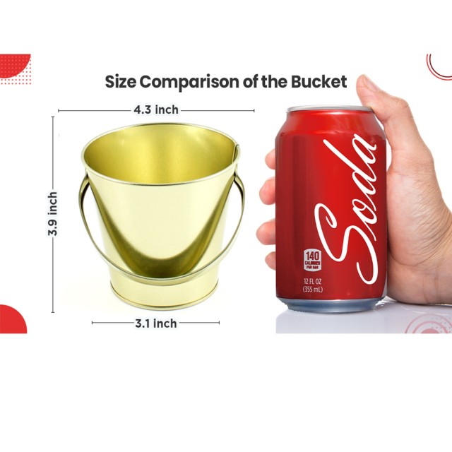 COLOR METAL BUCKET