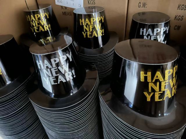 New Years Party Paper Top Hats In Bulk