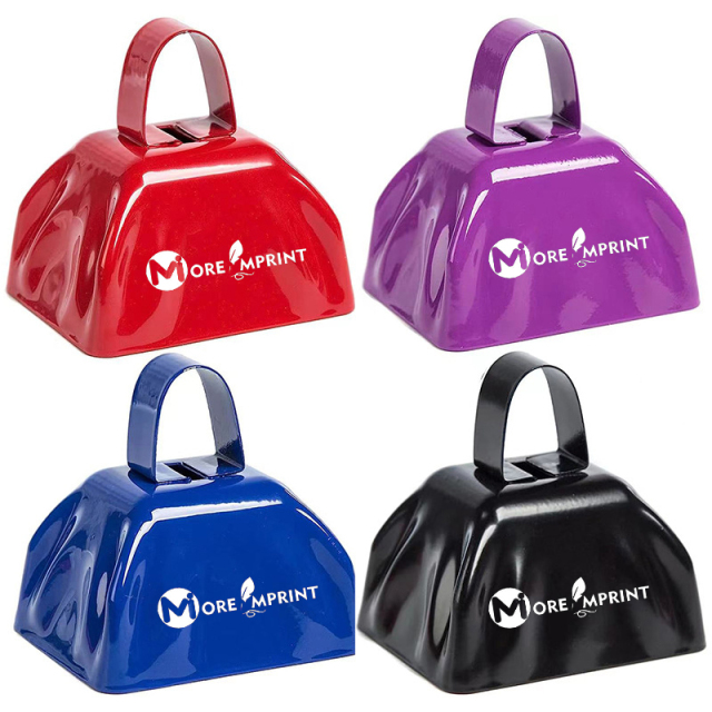 Imprinted Cowbells -3"H