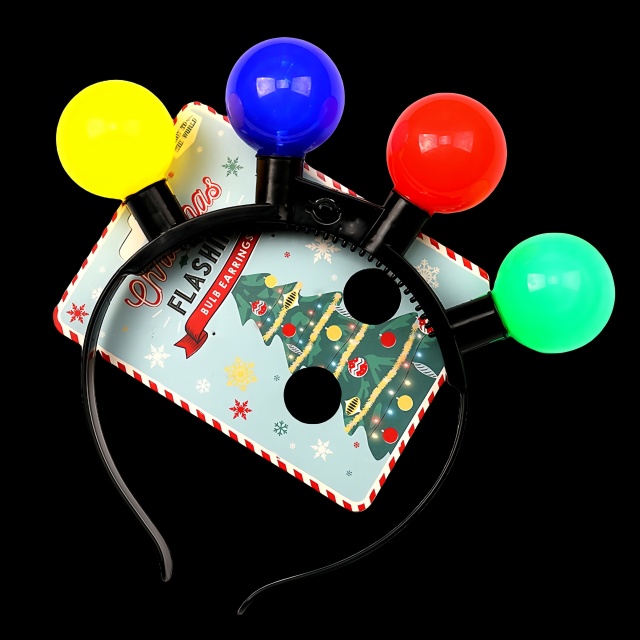 LED Rainbow Ball Necklace
