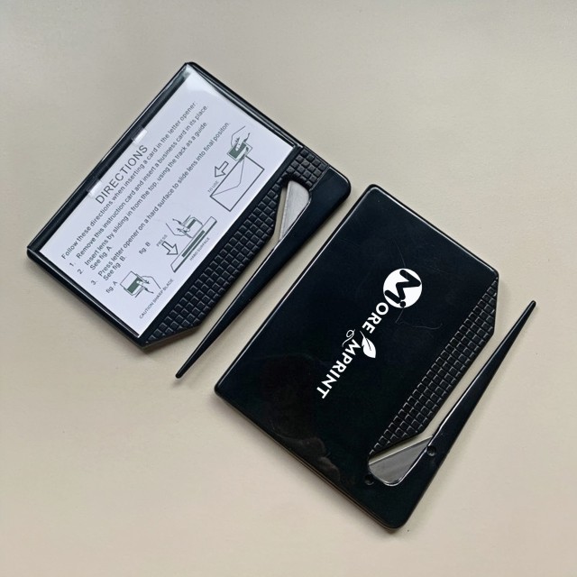 Business Name Card Letter Opener