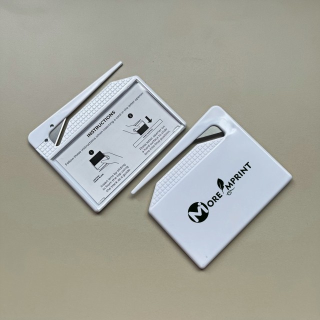 Business Name Card Letter Opener