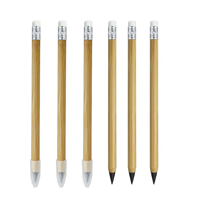 Metal Alloy Tip Inkless Pen w/ Cap