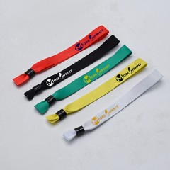 Sublimated Event Wristbands With Locking Bead