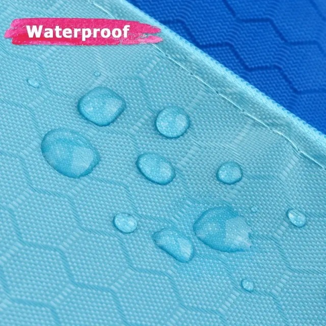 Waterproof Zipper Makeup Bag Pencil Pouch