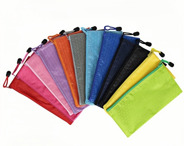 Waterproof Zipper Makeup Bag Pencil Pouch