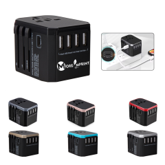 Universal Travel 4 USB Port Adapter
