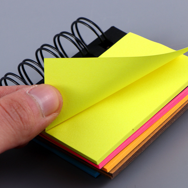 Spiral Hard Cover Eco Sticky Notes