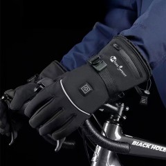 3-Setting Electric Heated Gloves – Waterproof Thermal Touchscreen