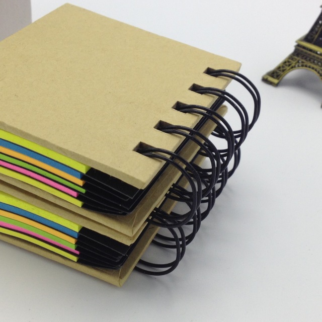 Spiral Hard Cover Eco Sticky Notes