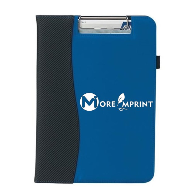 Microfiber Clip Board With Embossed PVC Trim