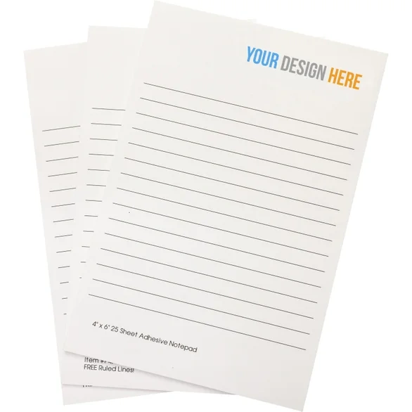 Custom Adhesive Sticky Notes