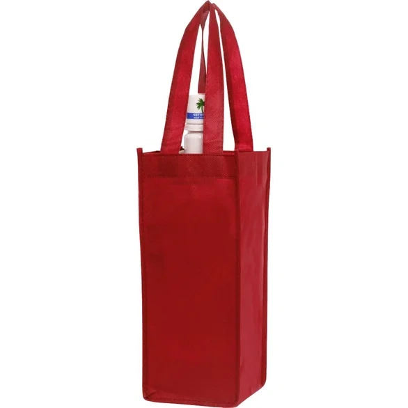 Promo Non-Woven Vineyard One Bottle Wine Bags