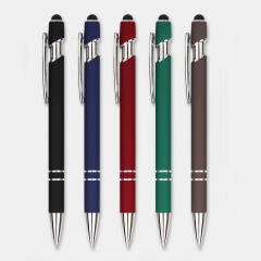 Soft Touch Pen Stylus Pen - Laser Engraved