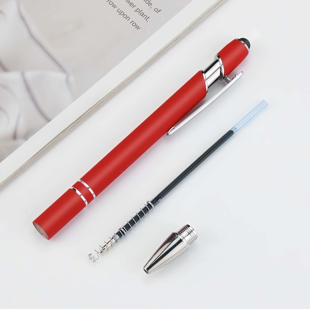 Soft Touch Pen Stylus Pen - Laser Engraved