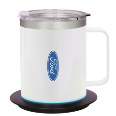 Stainless Steel Smart Mug Warmer with Light-Up Heating Base