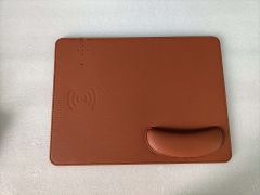 Wireless Charging Mouse Pad w/Wrist Res