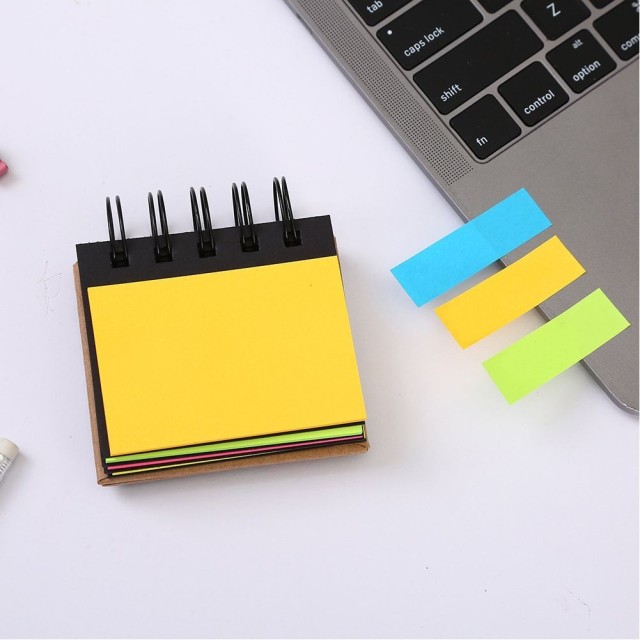 Spiral Hard Cover Eco Sticky Notes