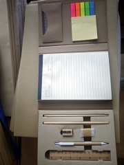 Eco-inspired Tri-fold Stationary Gift Set