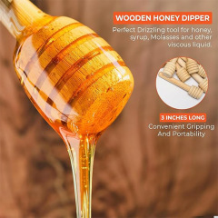 Wooden Honey Dipper Sticks