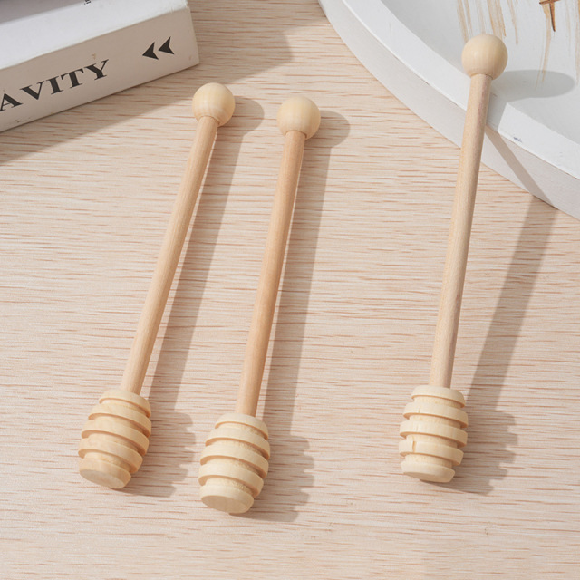 Wooden Honey Dipper Sticks