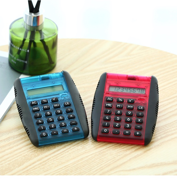 Portable Flip Calculator - Translucent