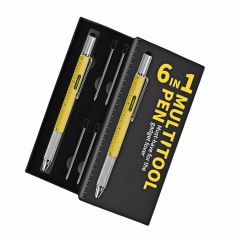 6 in 1 Multi Function Tool Pen