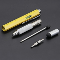 6 in 1 Multi Function Tool Pen